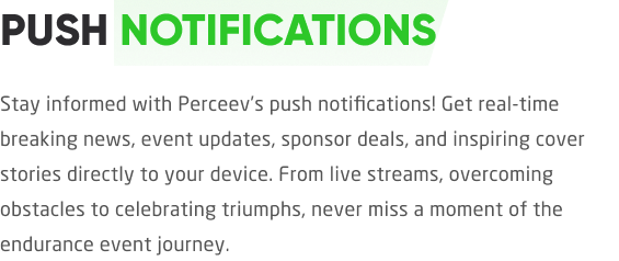 Push notifications description